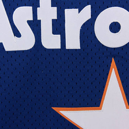 Men's Houston Astros Nolan Ryan Mitchell & Ness Navy 1988 Authentic Cooperstown Collection Mesh Batting Practice Jersey