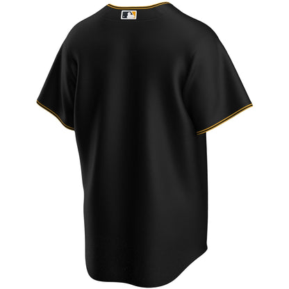 Men's Pittsburgh Pirates Nike Black Alternate Replica Team Jersey