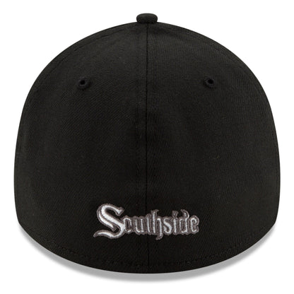 Men's Chicago White Sox New Era Black City Connect 39THIRTY Flex Hat