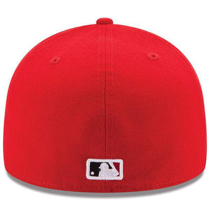 Gorra ajustada 59FIFTY On-Field de la colección Authentic de los Cincinnati Reds New Era roja de local para hombre