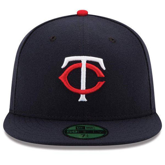 MLB Minnesota Twins Home AC On Field 59Fifty Fitted Cap