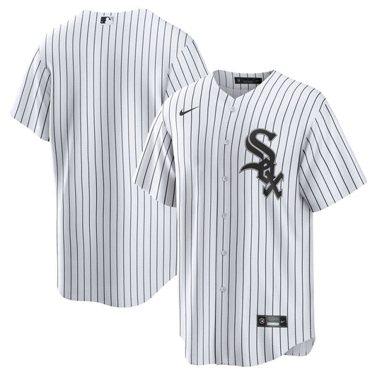 Camiseta réplica blanca de local NIKE para hombre de los Chicago White Sox