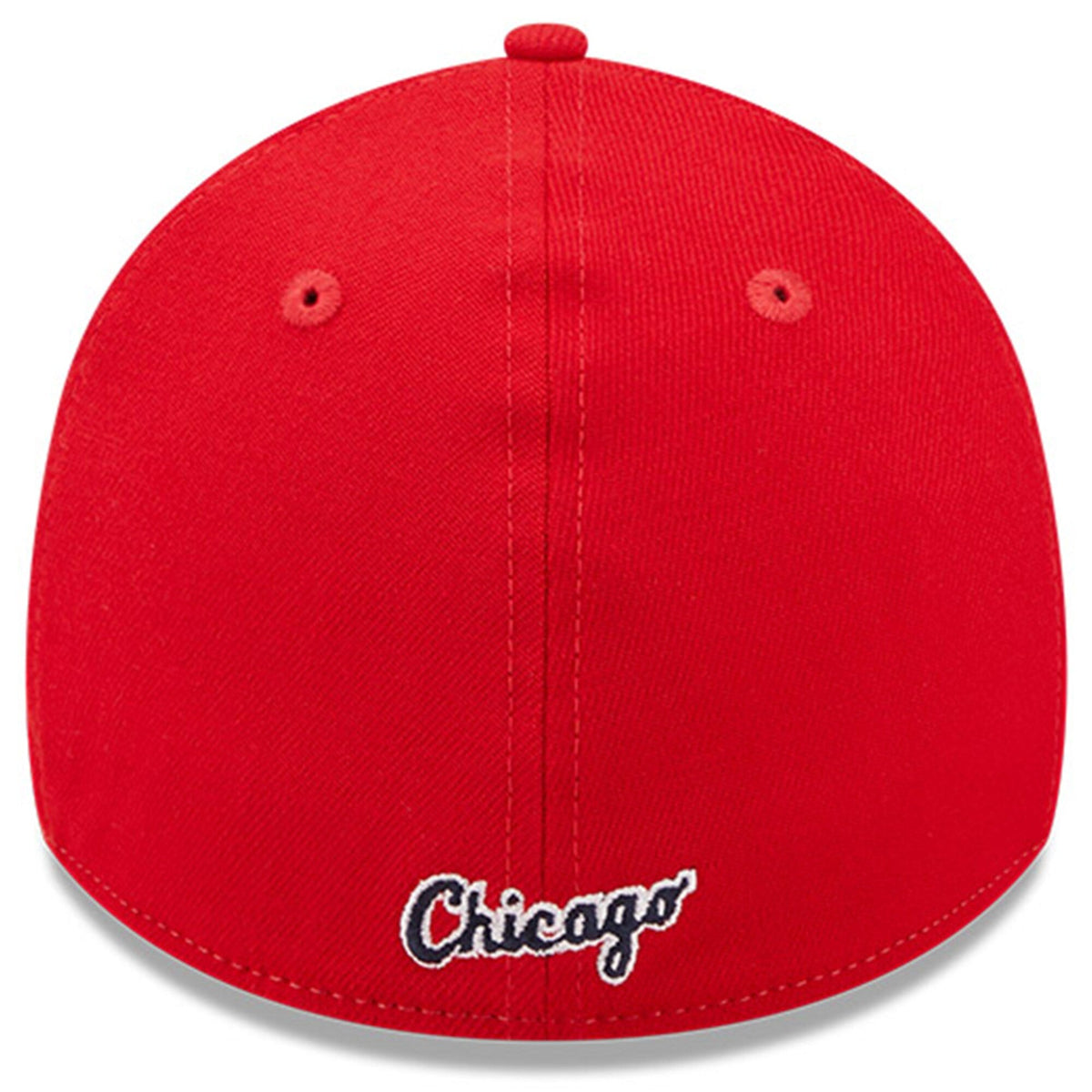 Gorra 39THIRTY Flex roja de los Chicago White Sox New Era del 4 de julio de 2022 para hombre