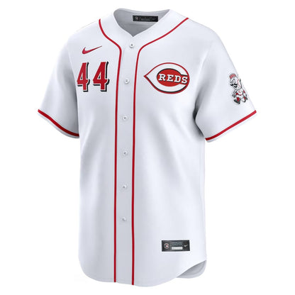 Youth Elly De La Cruz Cincinnati Reds NIKE White Home Limited Replica Jersey